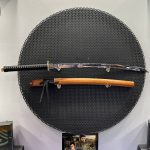 کاتانا با تیغه فولادی و غلاف چوبی - Image 3
